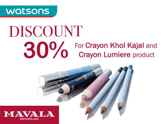 WatsonsIndo's tweet photo. Rahasia mata indah dan mempesona dari Mavala diskon 30%! Ayo dapatkan eksklusif hanya di Watsons :D http://t.co/mlGNOHB7Db