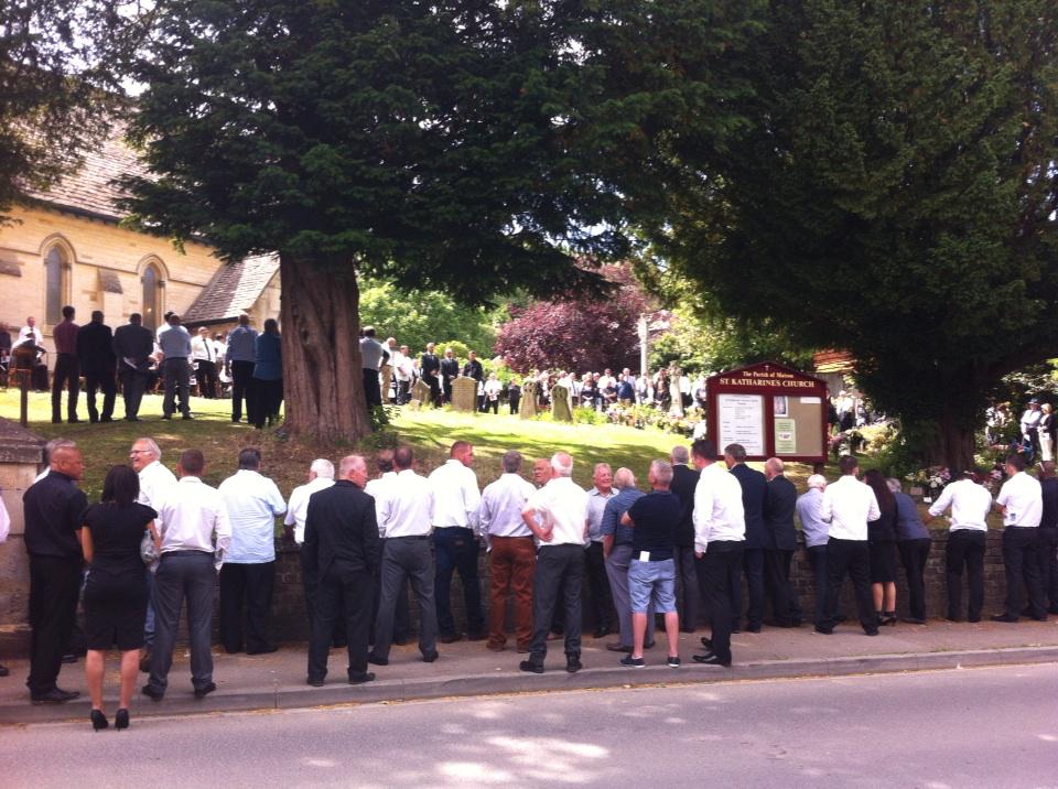 Rugbyforheroes's tweet image. RIP Sammy Samuels rugby legend!
attended by all local rugby teams #matsonRFC #sesaluteyou