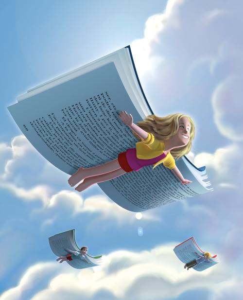 quelibroleo's tweet image. La lectura te permite volar