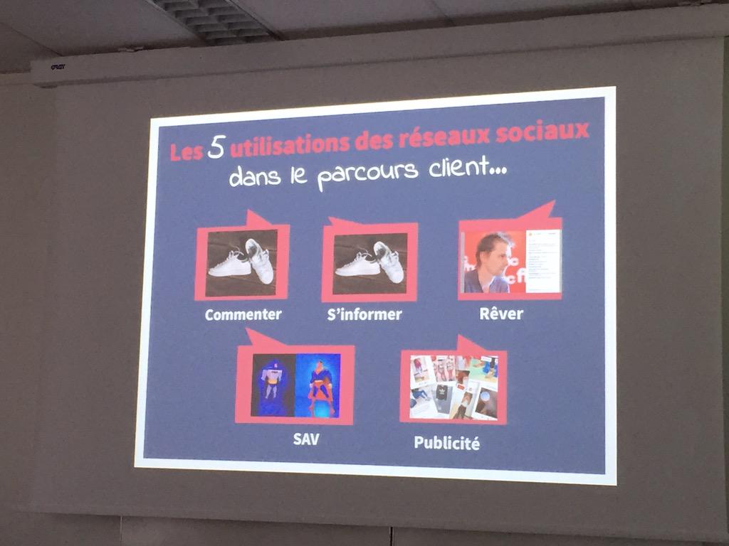 My_emarketing's tweet photo. Les 5 utilisations des réseaux sociaux #commenter #informer #rêver #SAV #publicité #ClientIsKing #MBAMCl http://t.co/w37jJm9qGo