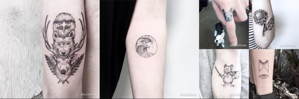 instagram's tweet photo. The art of less is more with @cait_tattoos http://t.co/heiJwilbmi http://t.co/mHuKfOAnEZ