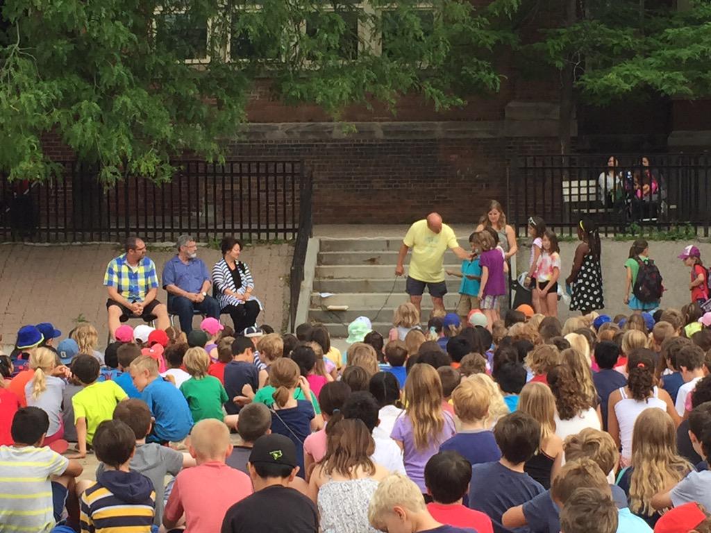 Good bye assembly <a href="/BedfordParkPS/">Bedford Park</a> #wewillmissyou