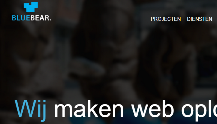 age_jellema's tweet photo. BlueBear website live! We hebben onze website weer van een nieuw jasje voorzien. http://t.co/zmq4sCFC2l http://t.co/uujW8imOsg