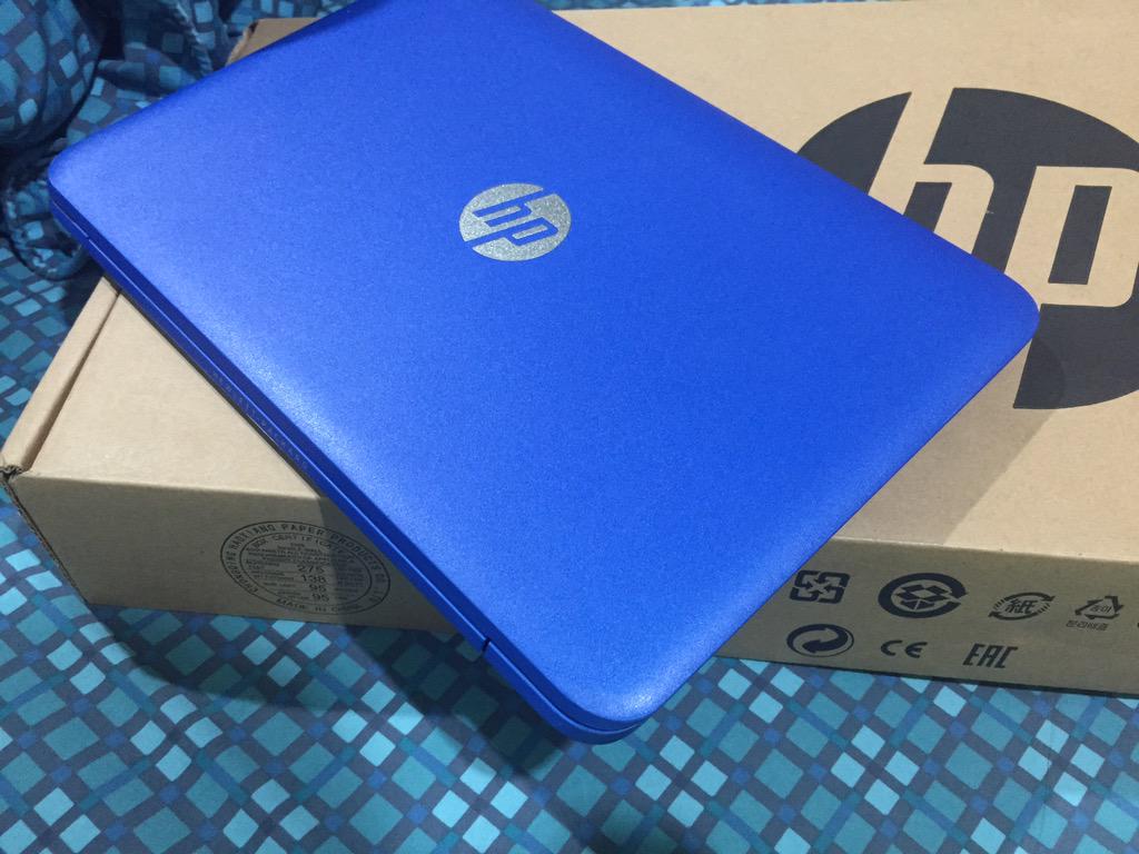 BeBewitch's tweet image. เสียตังซื้อ NB เองเครื่องแรกในชีวิต #hpstream11