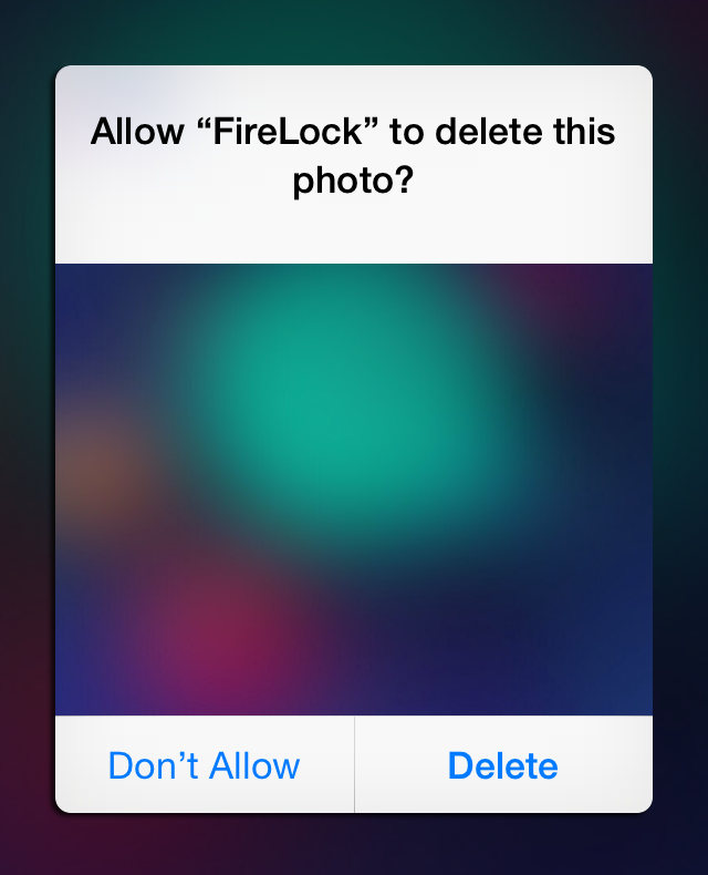 FireLockApp's tweet photo. #FireLock 4.1 is out!
+ Auto remove imported photos
+ Share your photos easily.
http://t.co/ibo1OpPwOL http://t.co/3V98D1zjnk