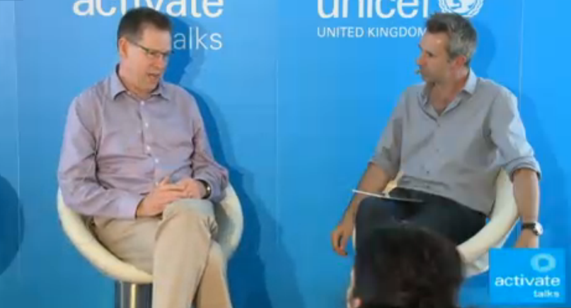 #ARM Mike Muller "Tools &amp; Tech can power learning &amp; lives" #UnicefActivate bit.ly/1J7U5io <a href="/UNICEF_uk/">UNICEF UK</a>