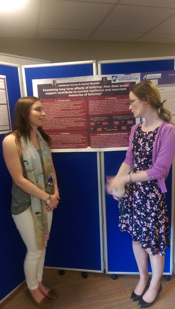 JaneEMCallaghan's tweet photo. Long term effects of bullying. @remaunder and @KatHurren #vioconf15 http://t.co/bpjFTM8E0l