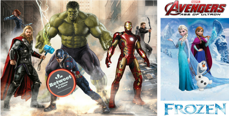 wallpaper_king's tweet photo. It’s #Wallpaperking4theWin! RT &amp; Follow for chance to #win 1 of 10 #Frozen or #AvengersAgeOfUltron Wall Murals #winit http://t.co/rO2SudP9He