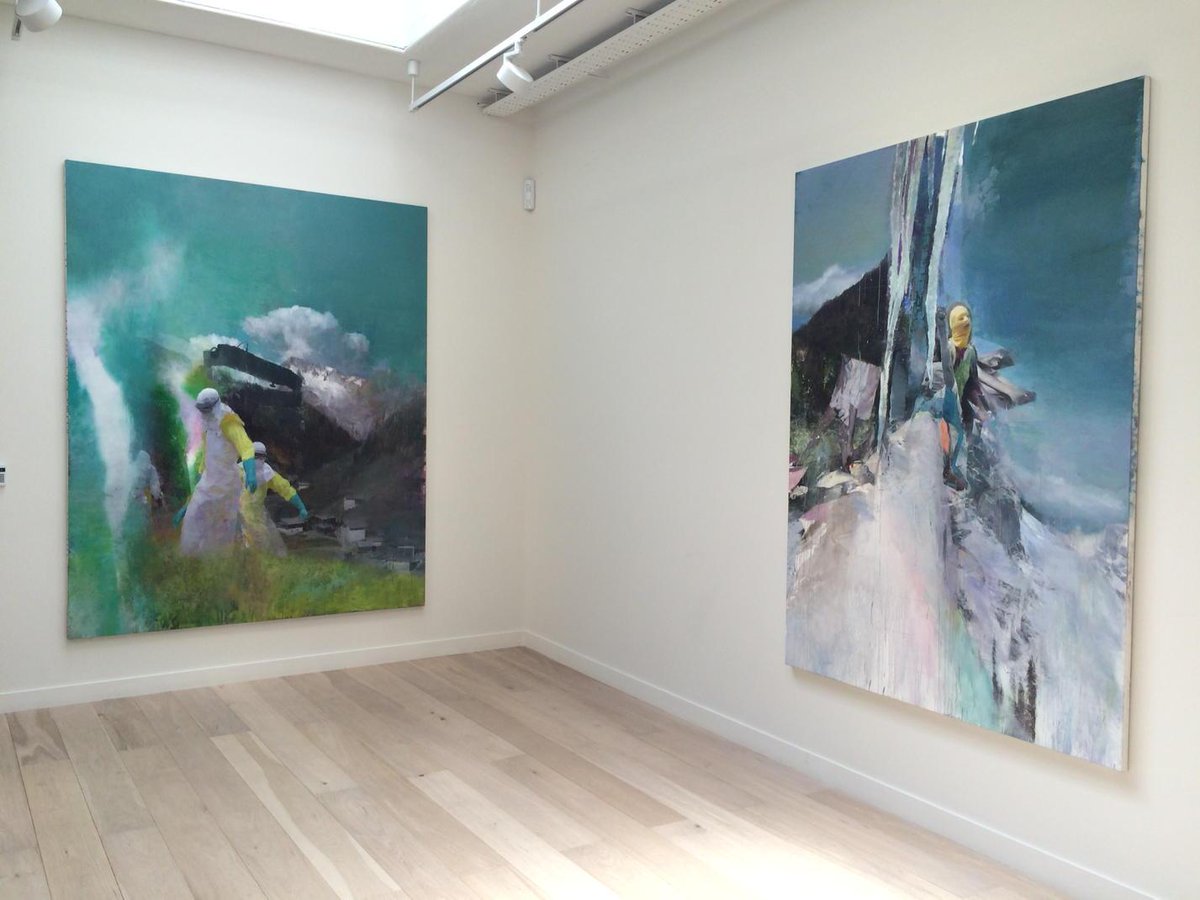 Great show <a href="/jmortimerartist/">Justin Mortimer</a> - <a href="/parafinlondon/">Parafin</a>. Last weekend.