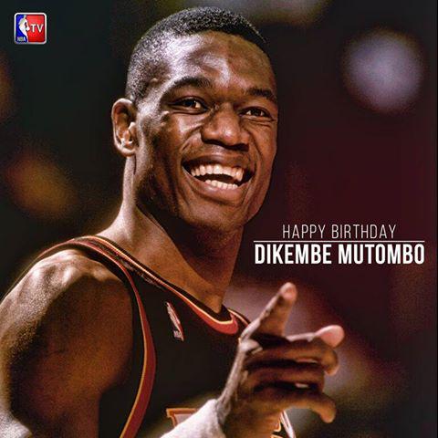 Happy Birthday Dikembe Mutombo! 