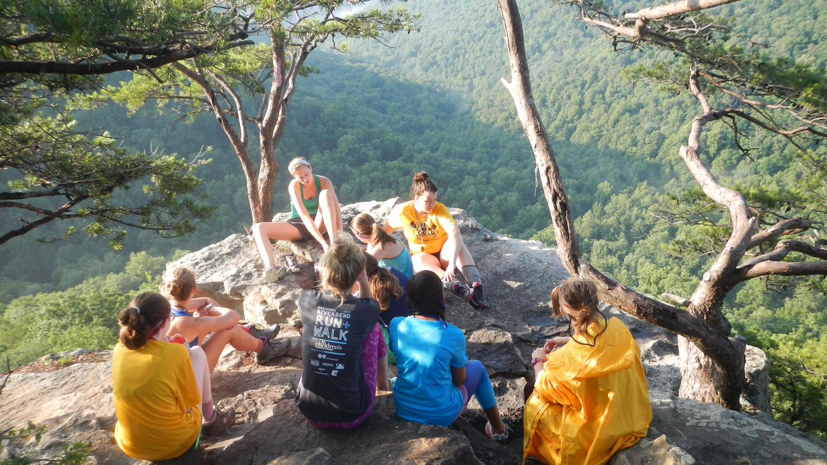 W.I.L.D. Girls had a blast! Definitely the 'Punniest group' ever to walk the GOLD trail! #BeGOLD #LikeAGirl #Chatt