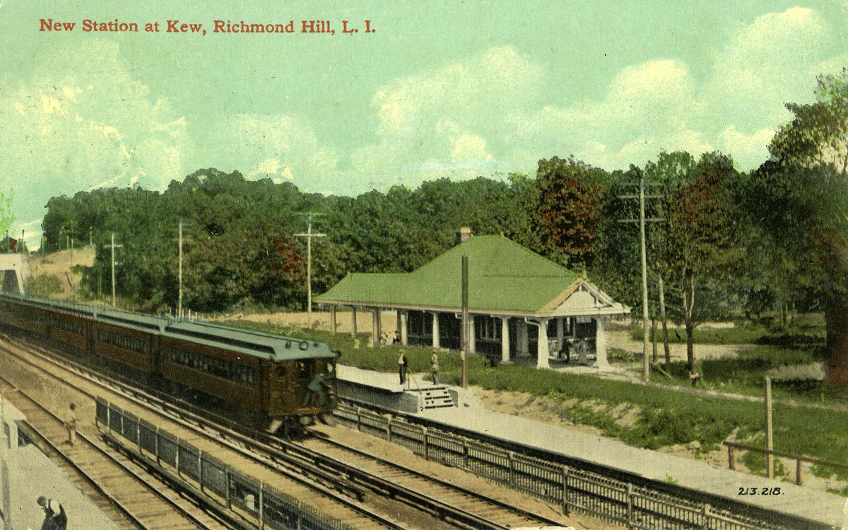 Lirr On Twitter This Is Kew Gardens Station In 1911 Looks A Lot