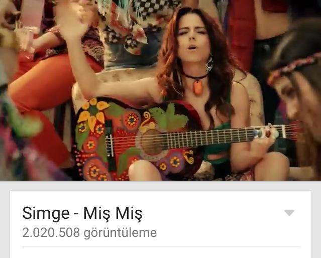 SimgeSaginNews's tweet photo. 2.Haftada 2 Milyon "MİŞ MİŞ"
#mişmiş Youtube Üzerinde 2 MİLYON izlenimi aştı..
http://t.co/5qZAVJgnH7 http://t.co/jZhrA93J0p