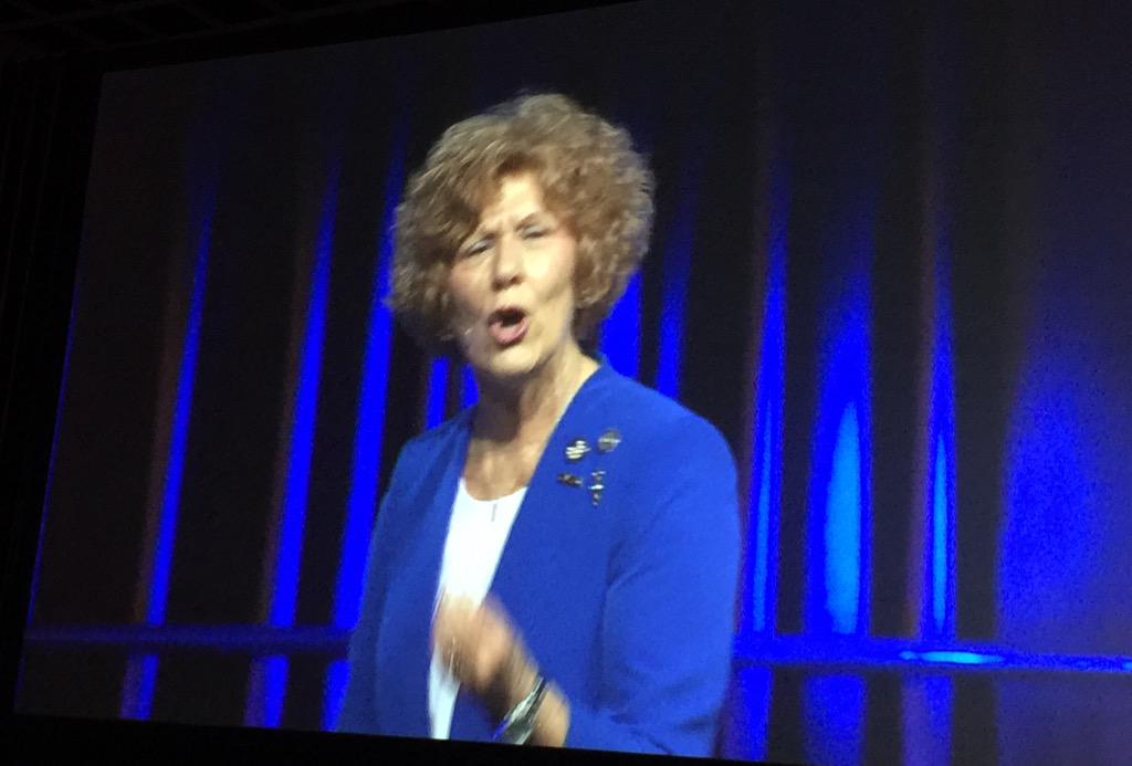 CM_Maven's tweet photo. CMSA's Cheri Lattimer at her very finest this morning. So very inspirational! #CMSA2015 http://t.co/pFNKOsTmjm