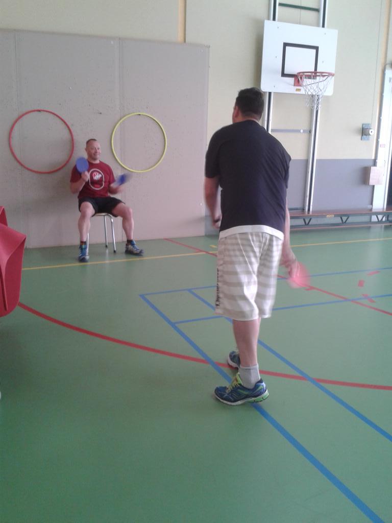 join_thetable's tweet image. Keeperstraining is ook onderdeel van workshop 'tafeltennis als revalidatiesport' bij revalidatiecentrum de Lindenhof