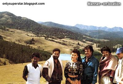 pantazlo90's tweet photo. #TwoMillionForSuperstarRajini #maanan film shooting @superstarrajini #prabhu #vasu #rare pic http://t.co/seUfm0Sl8Q
