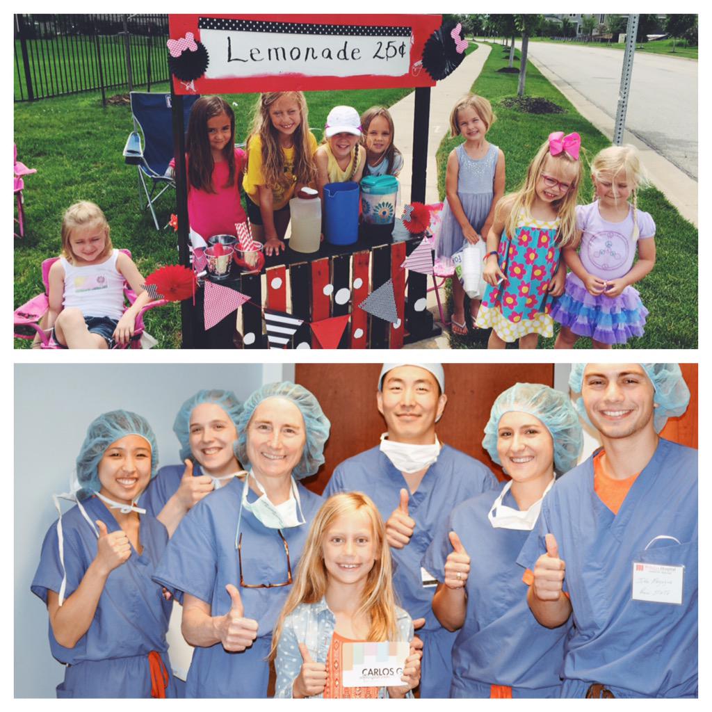 EyeCancerHeroes's tweet photo. A lemonade stand to raise funds for #retinoblastoma!! You girls are true Eye Cancer Heroes!! @Wills_Eye @Eye_Tumor http://t.co/ktMZAbfCmb