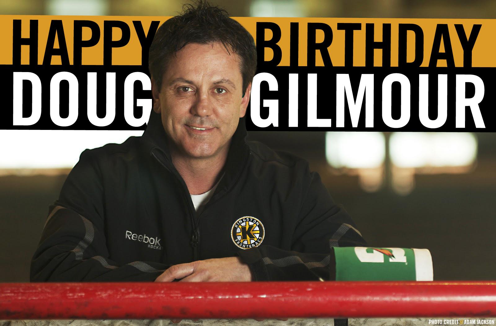 Happy Birthday to Fronts GM and legend, Doug Gilmour ( He looks great for 93! 
