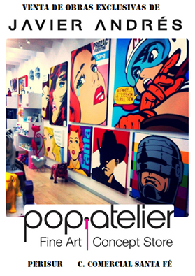 javierandrespop's tweet photo. A partir de junio ya pueden adquirir obras mias exclusivas, de vente en Pop Atelier. #JavierAndres  #JavierAndresPop http://t.co/BhOxXciObW
