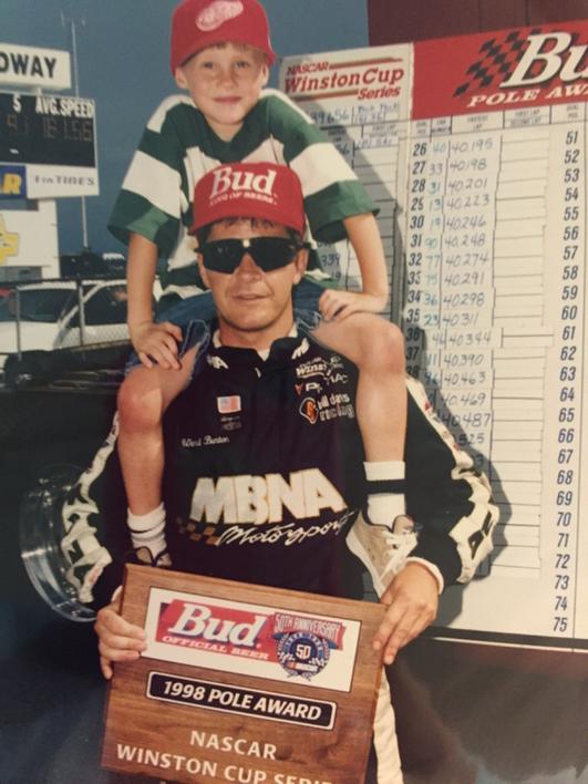 #TBT When dad got the pole <a href="/MISpeedway/">Michigan International Speedway</a>. 😎