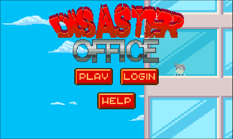 NigiriGames's tweet photo. #DisasterOffice logo revealed! What do you think? #gamedev #indiedev #pixelart http://t.co/m0H8DYHWfm