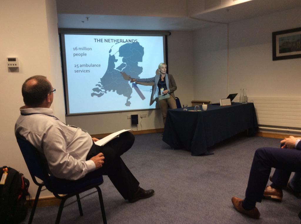 Price winner serious gaming 'Dispatch Control' is going international! Tessa from VRGM presents! #SESAM2015