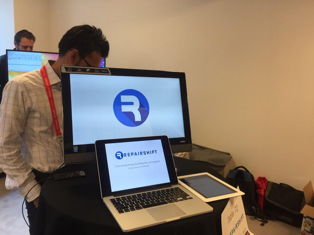RepairShift's tweet image. Come say 'Hi' to us at @TechweekCHI. We are at Table 72. #techweekCHI