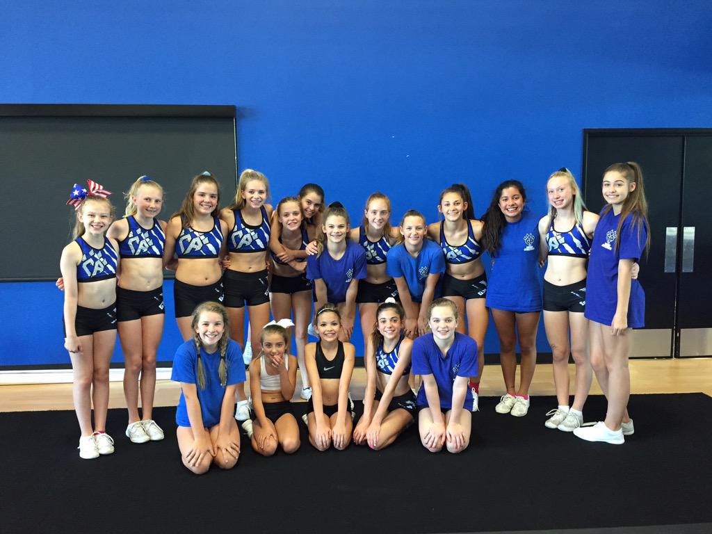 Great Day <a href="/CheerAthletics/">Cheer Athletics</a> for Icecats CAmp!