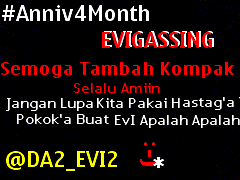 TukangUp's tweet photo. Buat #EVIGASSING #4bulanEvigassingSupportEvi http://t.co/fQYhEWjMdd