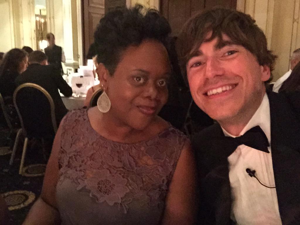 simon_reeve's tweet image. Lovely night...hic... With the fab carol hay from @_LoveCaribbean #CTOawards @TelegraphTravel