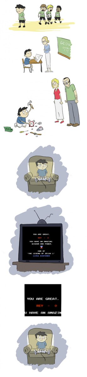 _BenjaminCornu_'s tweet photo. "Voilà pourquoi je joue aux jeux vidéo" http://t.co/7YqF7kTKXW