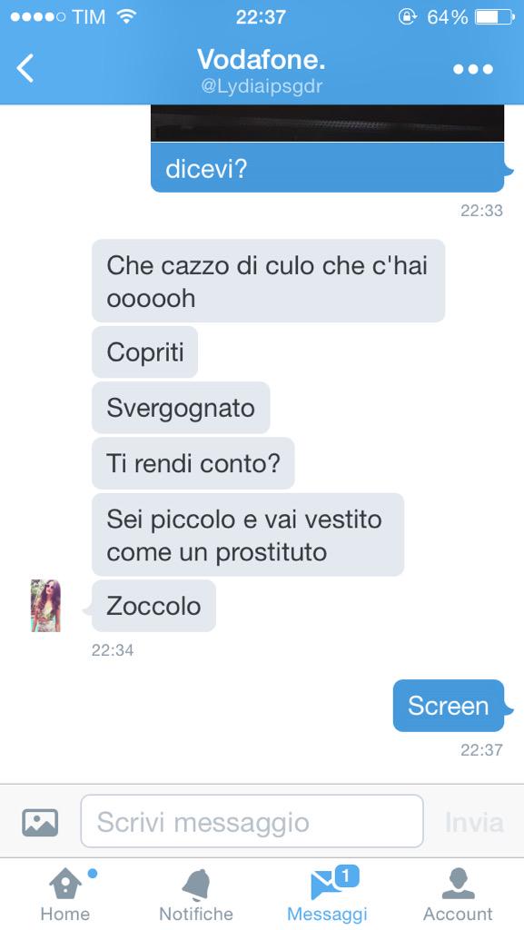 dylanipsgdr's tweet photo. "che cazzo di culo che c'hai" porcellina http://t.co/9jVvKaCOne