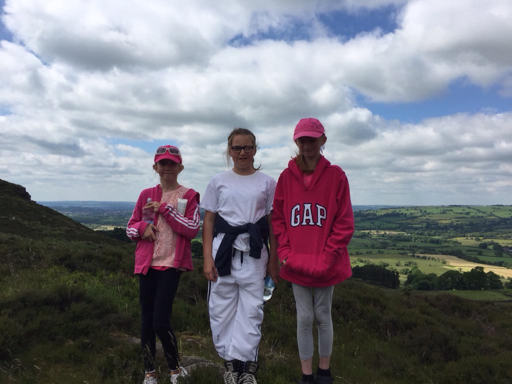 Great few days at Standon bowers, a walk on the Roaches