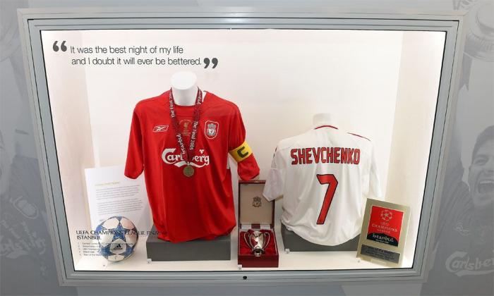 LFCIndonesia's tweet photo. GALERI FOTO #LFCIndonesia: Museum interaktif #LFC luncurkan koleksi Steven Gerrard http://t.co/g2Wg3ejwho http://t.co/dnWN3uarNW