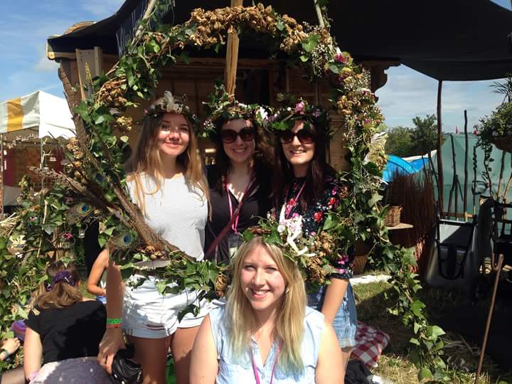 Wren_and_Bee's tweet photo. So much love for the Headdresses and Spinney Hollow swords, wands, pipes and staffs @SpinneyHollow #Glasto2015 http://t.co/r6UNLKuCvU