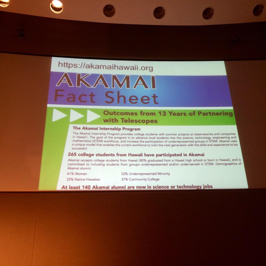 ikashell's tweet image. Check out the success of the Akamai program #TMTscience