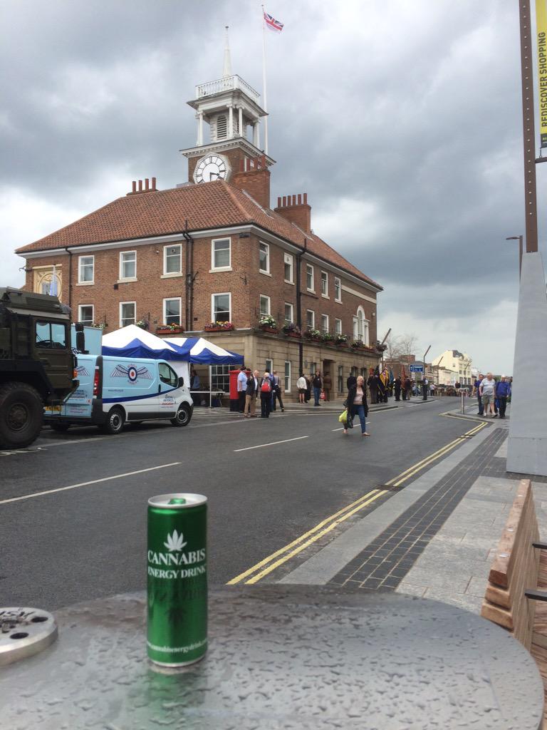 CannabisEDUK's tweet photo. Cannabis Energy Drink now available in Stockton on Tees #CED #cannabisenergy #choosethegreencan #Stockton #yarm http://t.co/d1kPS7hunW