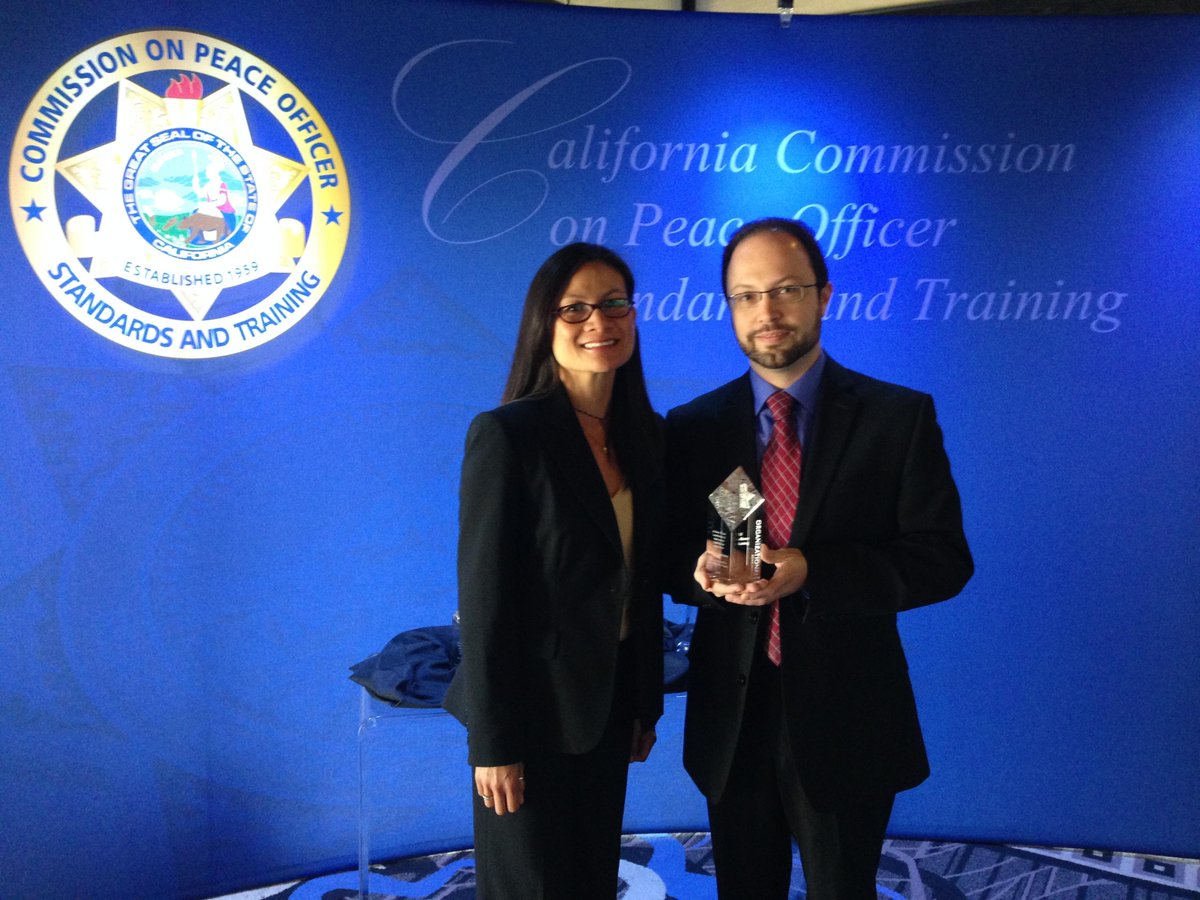 musoftolerance's tweet photo. Congrats to our @Tools4Tolerance 4 #LawEnforcement team for receiving @commissionPOST's Excellence in Training award! http://t.co/vqlVbb36dI