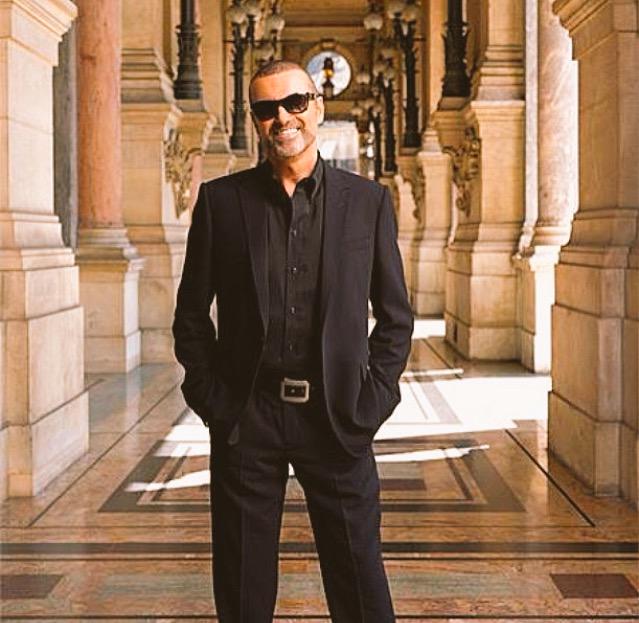 I bet George Michael smells so good , happy birthday  