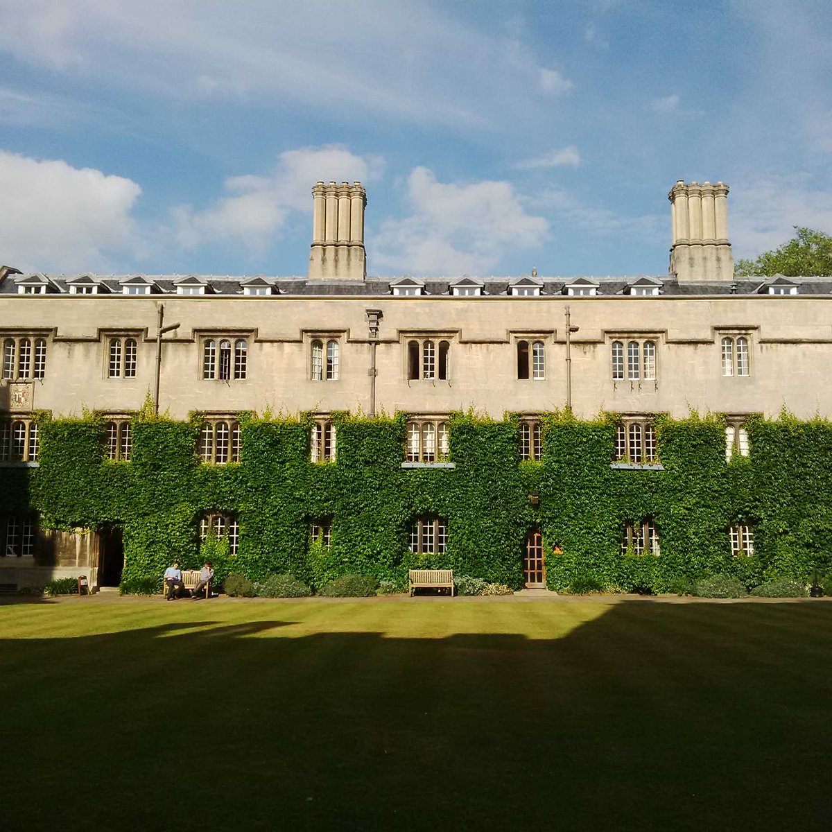 This is the same view JRR Tolkien had as a student here 100 years ago #exetercollege