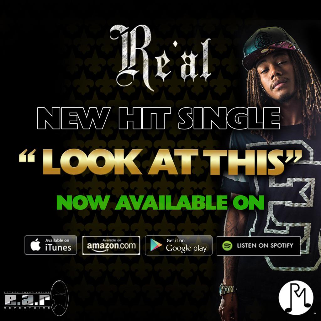 mynameisre_al's tweet photo. Get #LookAtThis on @iTunes now! http://t.co/atMk8Dflbm #mynameisreal http://t.co/2ydxovTCsK