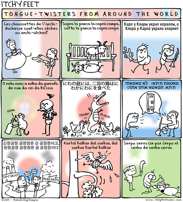 FlashAcademy_HQ's tweet photo. Another AMAZING @ItchyFeetComic #languages #polygots http://t.co/oBiKRD8fZC