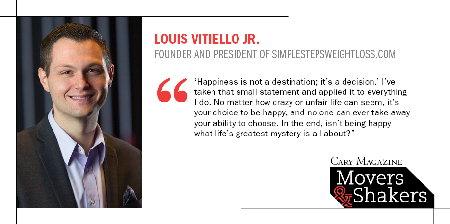 carymagazine's tweet photo. "Happiness is not a destination" -Louis Vitiello Jr. @LouisVitielloJr #CMMoverShaker http://t.co/WpZjAuKTKD http://t.co/k2vrlozPV5