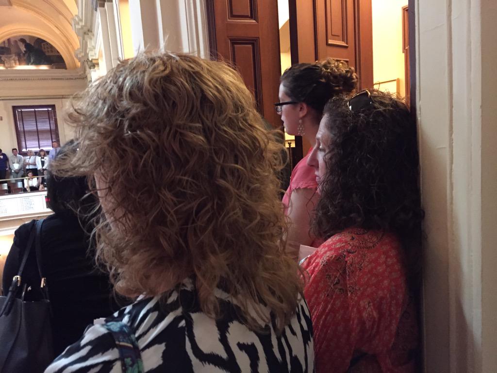 VernonTea's tweet photo. VTEA representing at the NJEA Lobby Day. Attendees spoke to Allison Littell McHose entering assembly. #FundNJPension http://t.co/Z8phAmFOAU