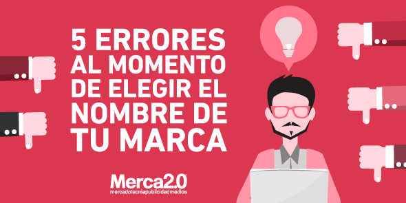Merca20's tweet image. Cuando eliges un nombre podrías afectar a la marca a corto o largo plazo. m20.mx/1GtIJC5