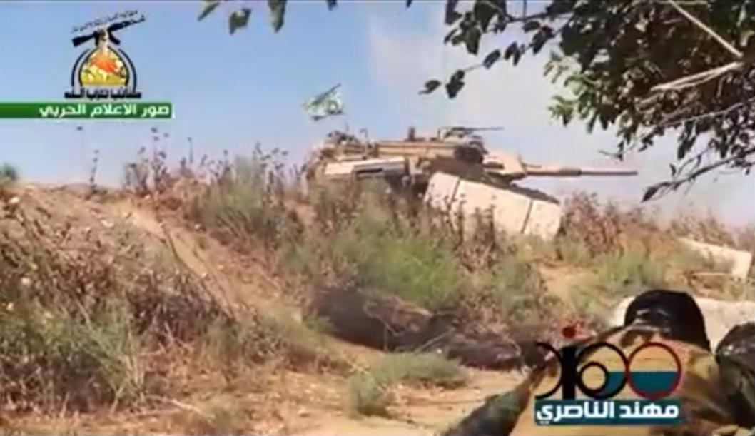 كيف وصلت دبابات ابرامز الى يد حزب الله في العراق !! CIXE9PgWgAAuKRu