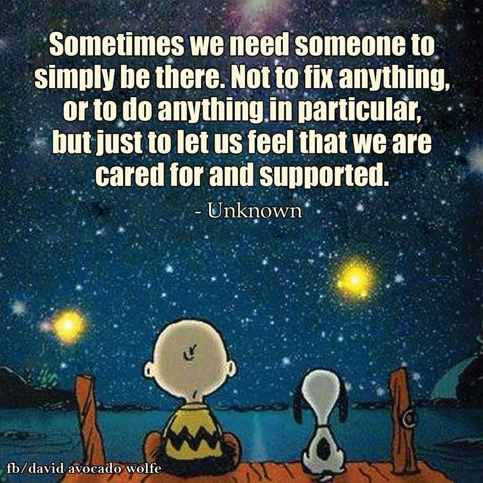 psychclarkin's tweet photo. Simply be there for others. http://t.co/gNXFL4n2xu