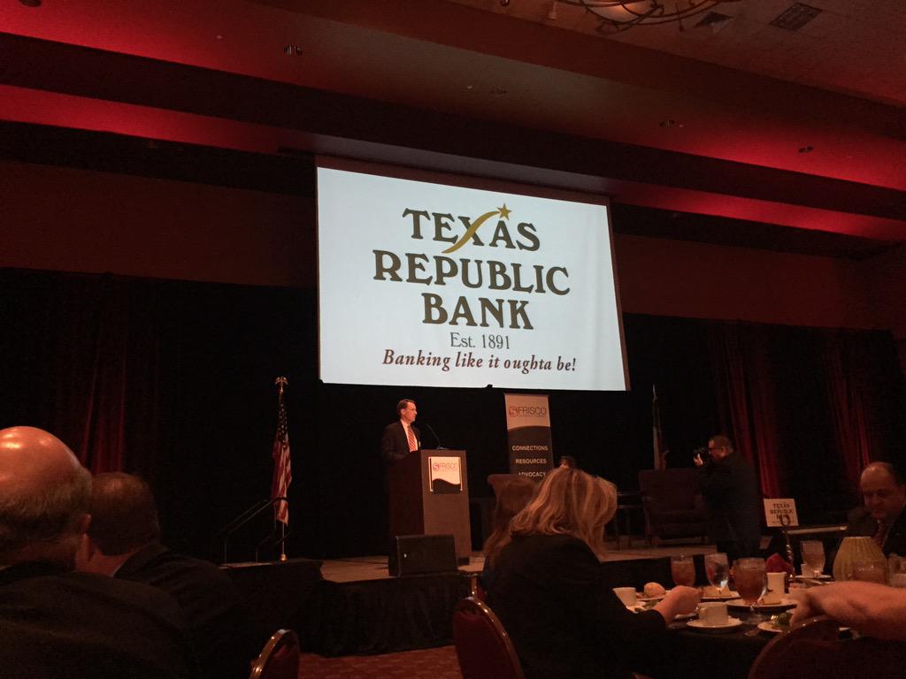 FriscoChamber's tweet photo. “@ChristalBennett: State of the City lunch in #Frisco with @FriscoChamber http://t.co/6ao068XlST” Thanks for attending - hope you enjoyed!