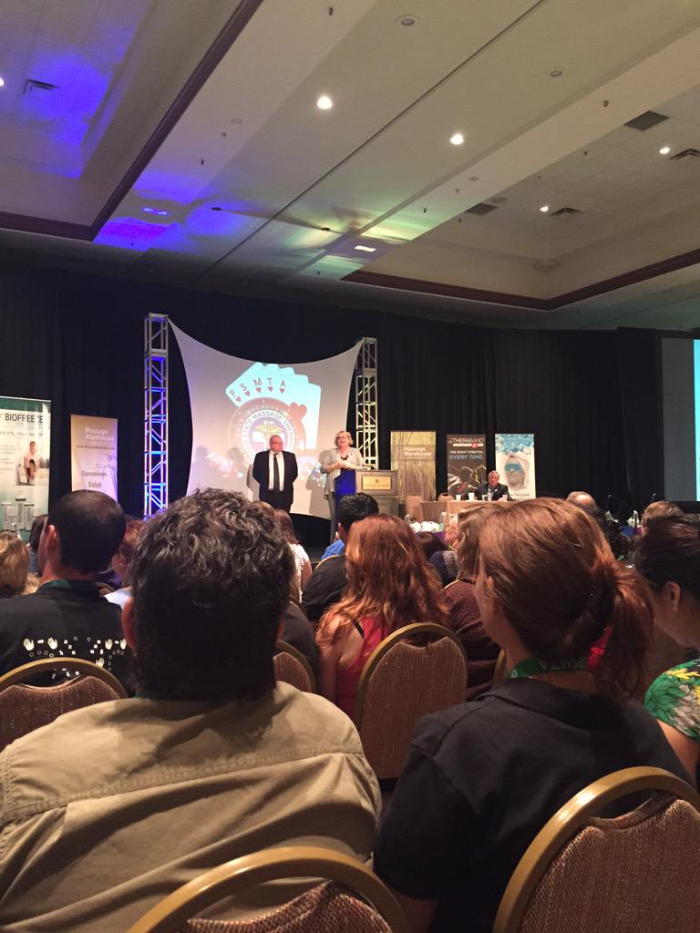 FunkCG's tweet photo. At student day - Florida State Massage Conference! #cglive http://t.co/eTvesexxFK
