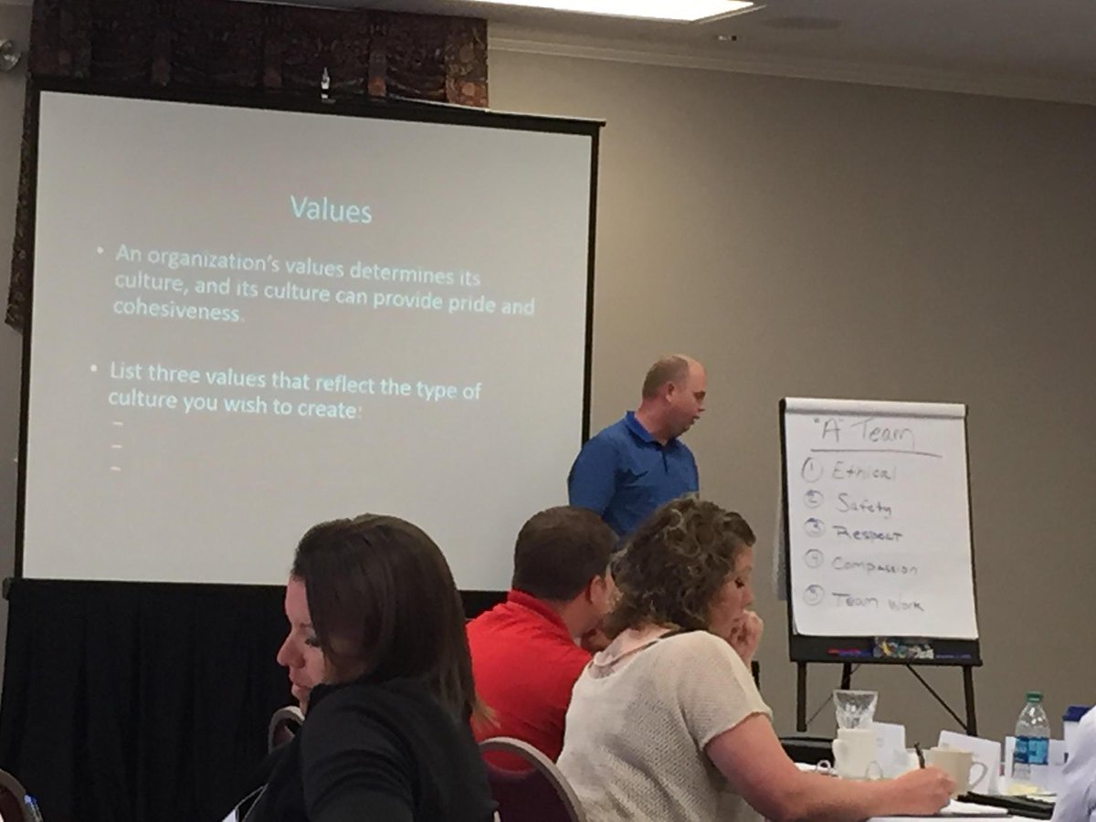 What values reflect the culture you want to create in your organization? #KHAKLI15